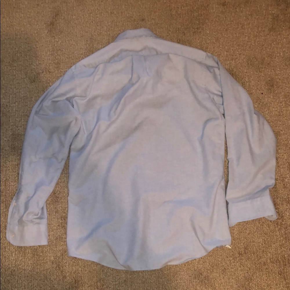 Stafford Blue Dress Shirt - Picture 3 of 6